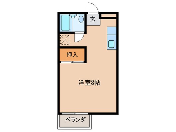 ハミングタウン和白東Dの物件間取画像